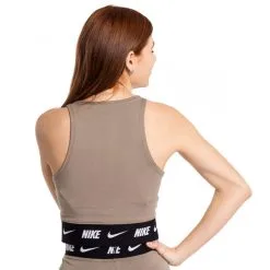 Top Nike Sportswear Crop Top Mujer -tienda de material de futbol top nike nsw crop top mujer matte olive 2