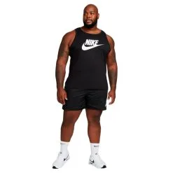 Top Nike Sportswear Tank Icon Futura -tienda de material de futbol top nike sportswear tank icon futura black white 3