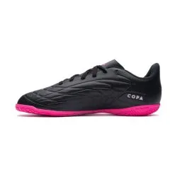 Zapatilla Adidas Copa Pure .4 IN Niño -tienda de material de futbol zapatilla adidas copa pure .4 in nino core black zero metallic shock pink 2
