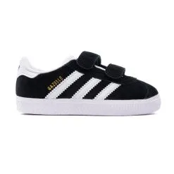 Zapatilla Adidas Gazelle Cinta Adhesiva Niño -tienda de material de futbol zapatilla adidas gazelle cinta adhesiva nino negro 1
