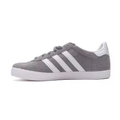 Zapatilla Adidas Gazelle Niño -tienda de material de futbol zapatilla adidas gazelle nino grey three white gold metallic 2