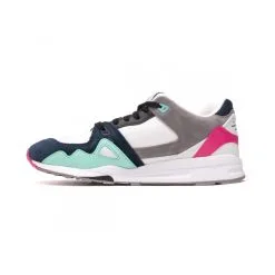 Zapatilla Le Coq Sportif R1000 -tienda de material de futbol zapatilla le coq sportif lcs r1000 colors optical whitefuchsia p blanco 2