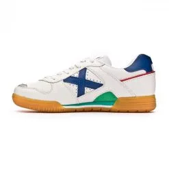 Zapatilla Munich Continental -tienda de material de futbol zapatilla munich continental blanca azul 2