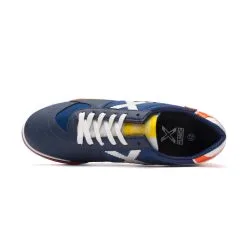 Zapatilla Munich G3 Indoor -tienda de material de futbol zapatilla munich g3 indoor azul 4