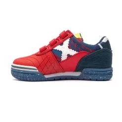 Zapatilla Munich G3 Indoor Cinta Adhesiva Niño -tienda de material de futbol zapatilla munich g3 indoor cinta adhesiva nino rojo 2