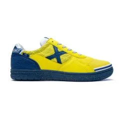 Zapatilla Munich G3 Indoor Niño -tienda de material de futbol zapatilla munich g3 indoor nino amarillo 1