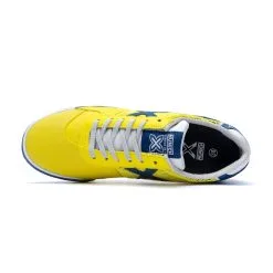 Zapatilla Munich G3 Indoor Niño -tienda de material de futbol zapatilla munich g3 indoor nino amarillo 4