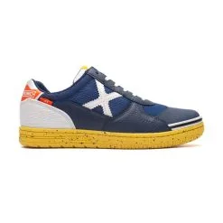 Zapatilla Munich G3 Indoor Niño -tienda de material de futbol zapatilla munich g3 indoor nino azul 1