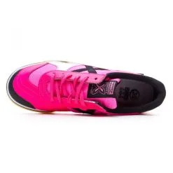 Zapatilla Munich Gresca -tienda de material de futbol zapatilla munich gresca fucsia suela caramelo 4