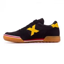 Zapatilla Munich Gresca 9 Zapatilla Munich Gresca -tienda de material de futbol zapatilla munich gresca negra amarilla caramelo 2
