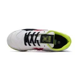 Zapatilla Munich Gresca Niño -tienda de material de futbol zapatilla munich gresca nino blanco 4
