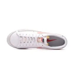 Zapatilla Nike Blazer Low Platform Mujer -tienda de material de futbol zapatilla nike blazer low platform blanco 4