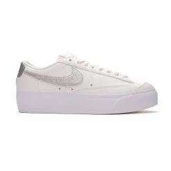 Zapatilla Nike Blazer Low Platform Mujer -tienda de material de futbol zapatilla nike blazer low platform mujer summit white mtlc silver sail white 1