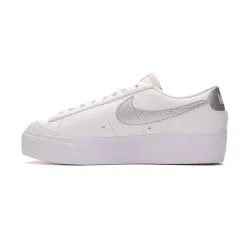 Zapatilla Nike Blazer Low Platform Mujer -tienda de material de futbol zapatilla nike blazer low platform mujer summit white mtlc silver sail white 2