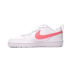 Zapatilla Nike Court Borough Low 2 Niño -tienda de material de futbol zapatilla nike court borough low 2 nino white coral chalk laser orange 2
