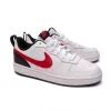 Zapatilla Nike Court Borough Low 2 Niño -tienda de material de futbol zapatilla nike court borough low 2 nino white univ red black 0