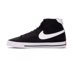 Zapatilla Nike Court Legacy Canvas Mid Mujer 9 Zapatilla Nike Court Legacy Canvas Mid Mujer -tienda de material de futbol zapatilla nike court legacy cnvs mid negro 2