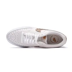 Zapatilla Nike Court Vision Alta Leather Mujer -tienda de material de futbol zapatilla nike court vision alta ltr mujer phantom sesame white summit white desert ochr 4