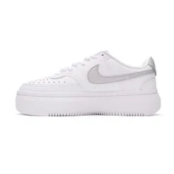 Zapatilla Nike Court Vision Alta Leather Mujer -tienda de material de futbol zapatilla nike court vision alta ltr mujer white mtlc platinum summit white 2