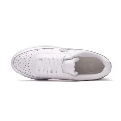 Zapatilla Nike Court Vision Alta Leather Mujer -tienda de material de futbol zapatilla nike court vision alta ltr mujer white mtlc platinum summit white 4