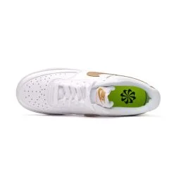 Zapatilla Nike Court Vision Low Next Nature Mujer -tienda de material de futbol zapatilla nike court vision low next nature mujer white mtlc gold white 4
