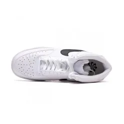 Zapatilla Nike Court Vision Mid Next Nature -tienda de material de futbol zapatilla nike court vision mid nn white black white 4