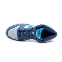 Zapatilla Nike Dunk High Niño -tienda de material de futbol zapatilla nike dunk high nino bone blue lightning diffused blue white 4