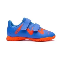 Zapatilla Puma Future Play IT Niño Cinta Adhesiva -tienda de material de futbol zapatilla puma future play it nino cinta adhesiva blue glimmer white ultra orange 1