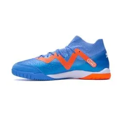 Zapatilla Puma Future Ultimate Court IN -tienda de material de futbol zapatilla puma future ultimate court in blue glimmer white ultra orange 2