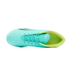 Zapatilla Puma Ultra Play IT -tienda de material de futbol zapatilla puma ultra play it electric peppermint white fast yellow 4