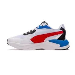 Zapatilla Puma X-Ray Speed Lite Niño -tienda de material de futbol zapatilla puma x ray speed lite nino white high risk red victoria blue black 2
